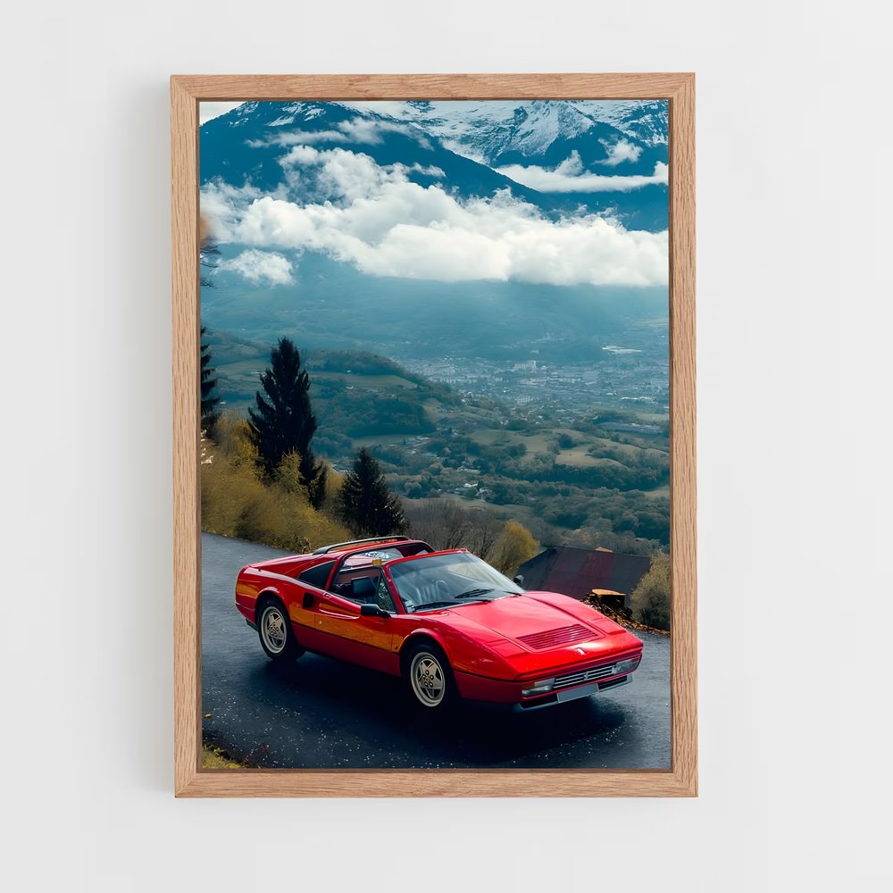 Poster gts passion environnants – affiche Ferrari (vue 4)